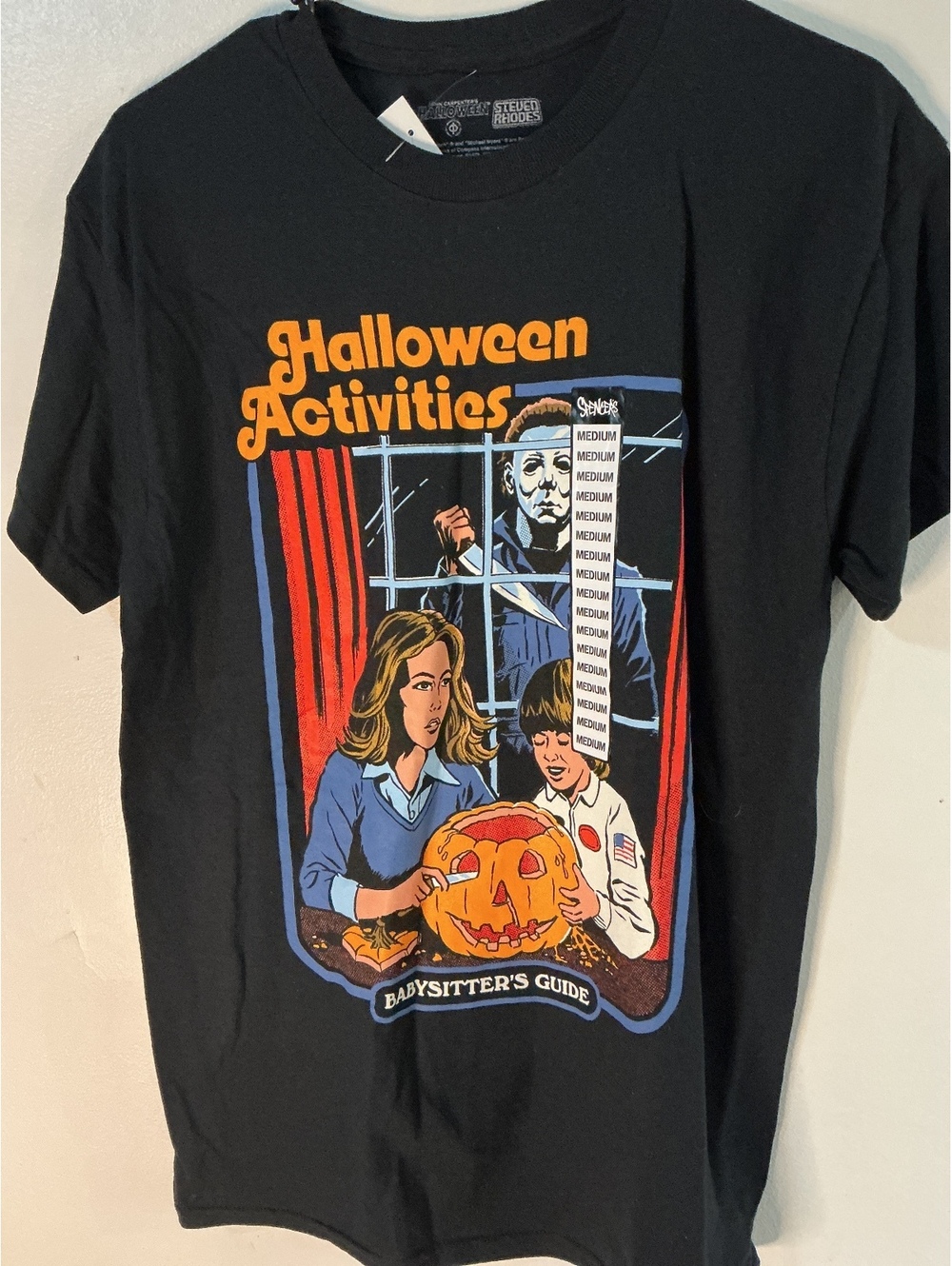 Steven Rhodes Halloween Activities shirt NWT